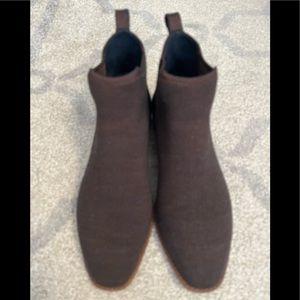 Rothy’s Cocoa Brown Merino Ankle Boot